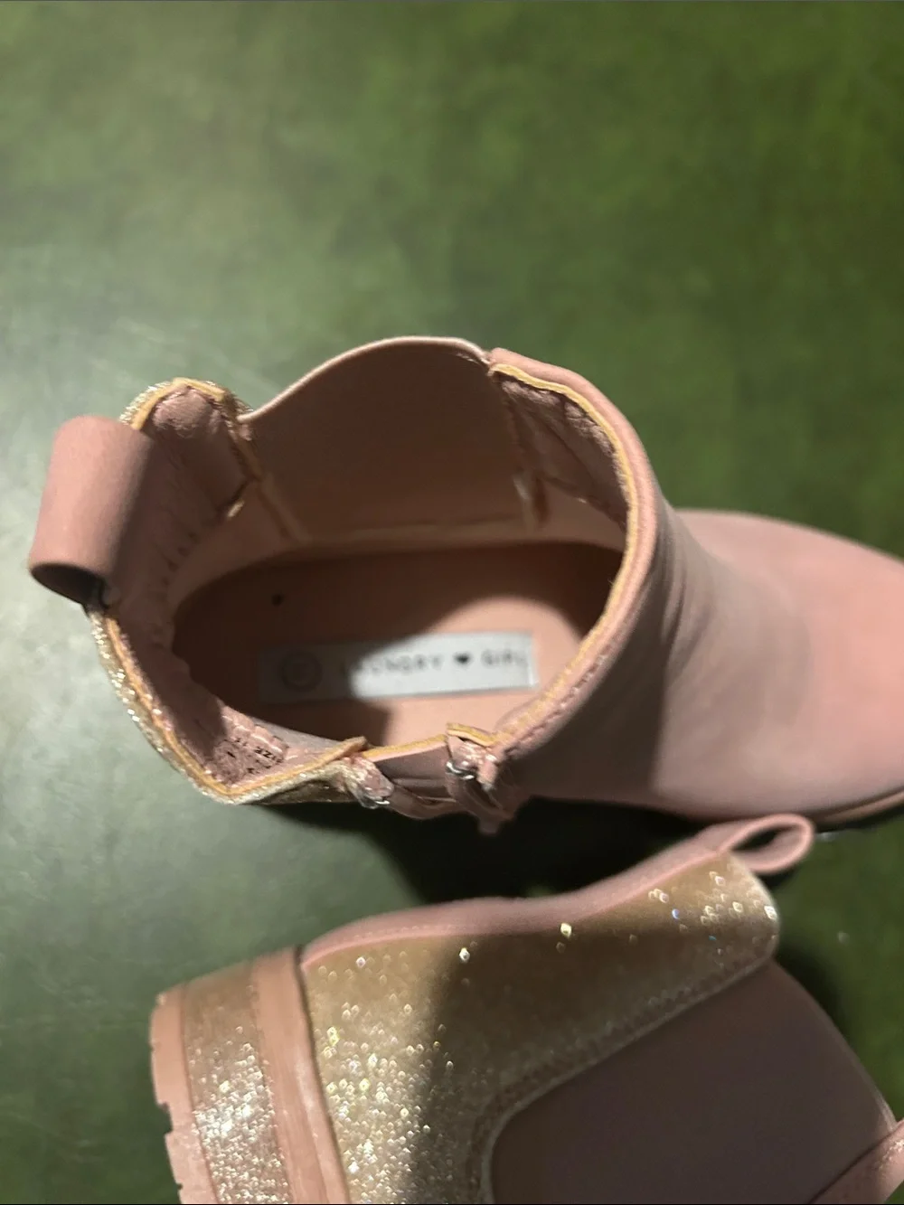Laundry By Shelli Segal Girls Pink Ankle Boots